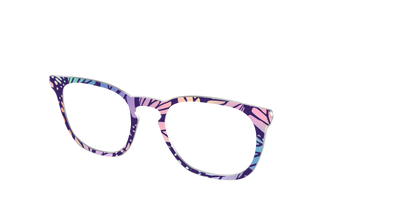 The Sorbet Wings Mosaic - Angle Top Thumbnail - Pair Eyewear
