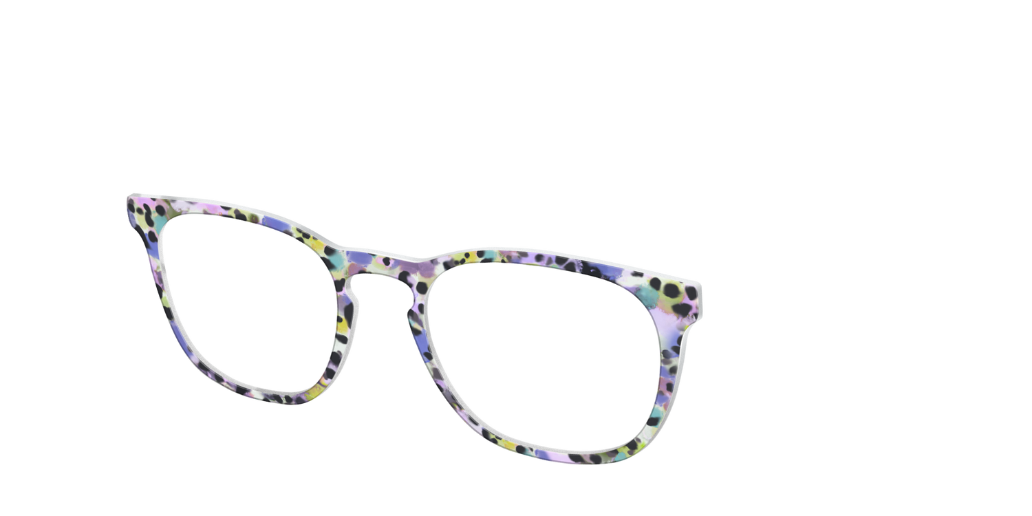 The Speckled Winter Tort - Angle Top Image - Pair Eyewear