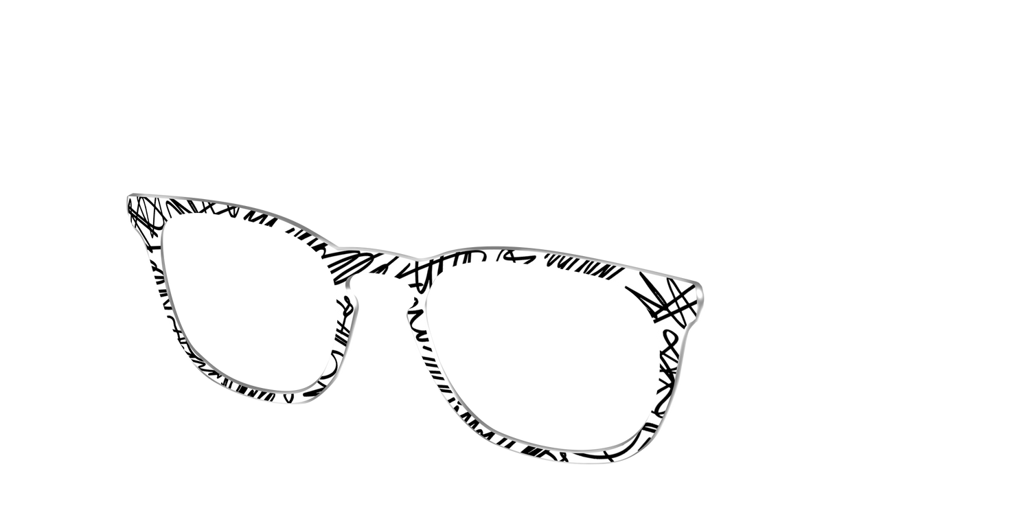 The Stylish Scribble - Angle Top Image - Pair Eyewear