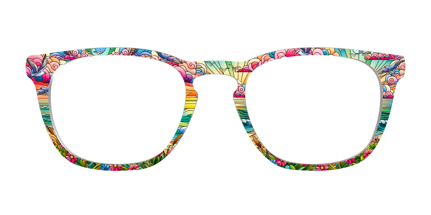 The Sun-Drenched Stained Glass - Front Top Image - Pair Eyewear