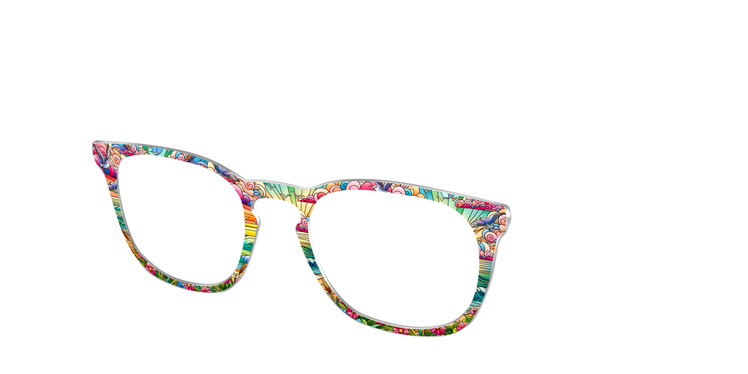 The Sun-Drenched Stained Glass - Angle Top Image - Pair Eyewear