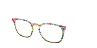 The Sun-Drenched Stained Glass - Angle Top Thumbnail - Pair Eyewear