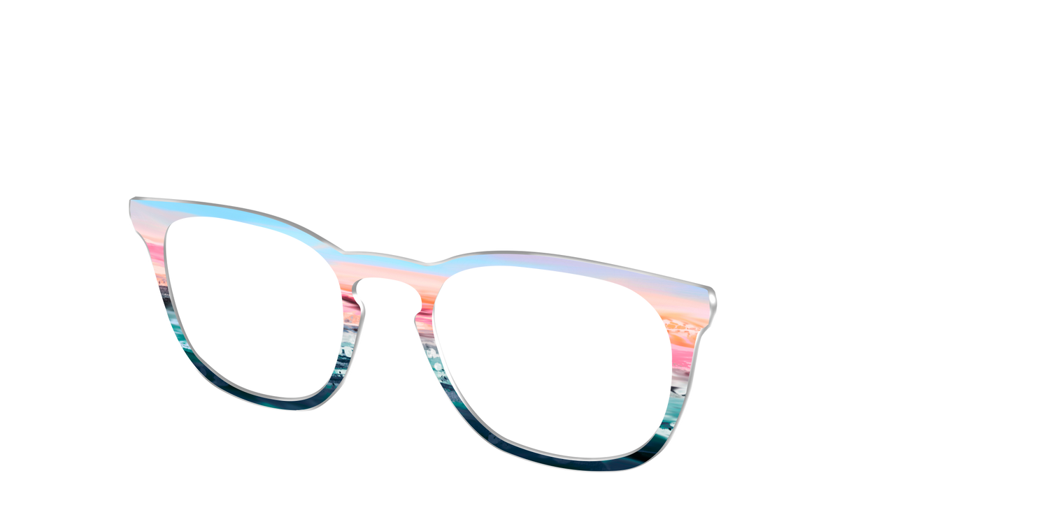 The Sunset Seashore - Angle Top Image - Pair Eyewear