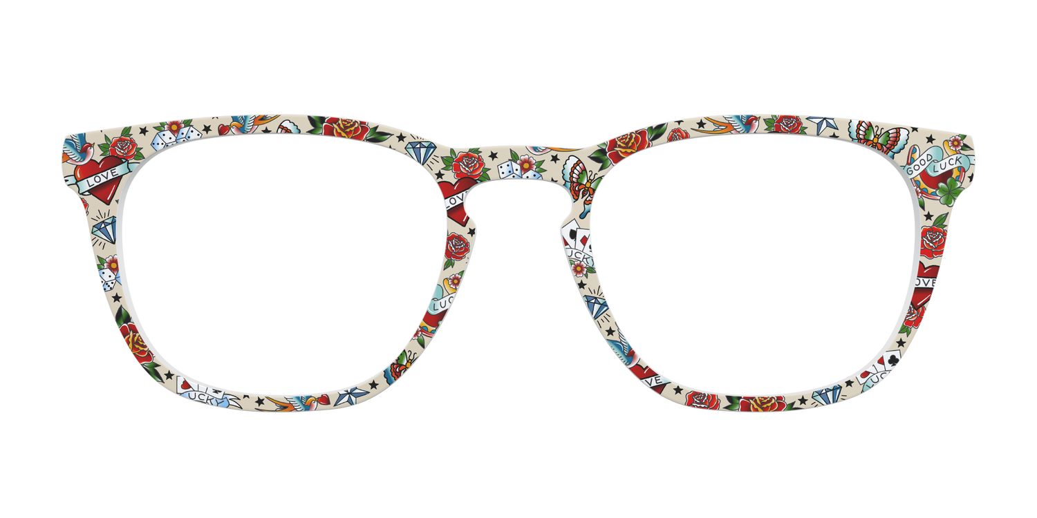 The Tattooed Floral - Front Top Image - Pair Eyewear