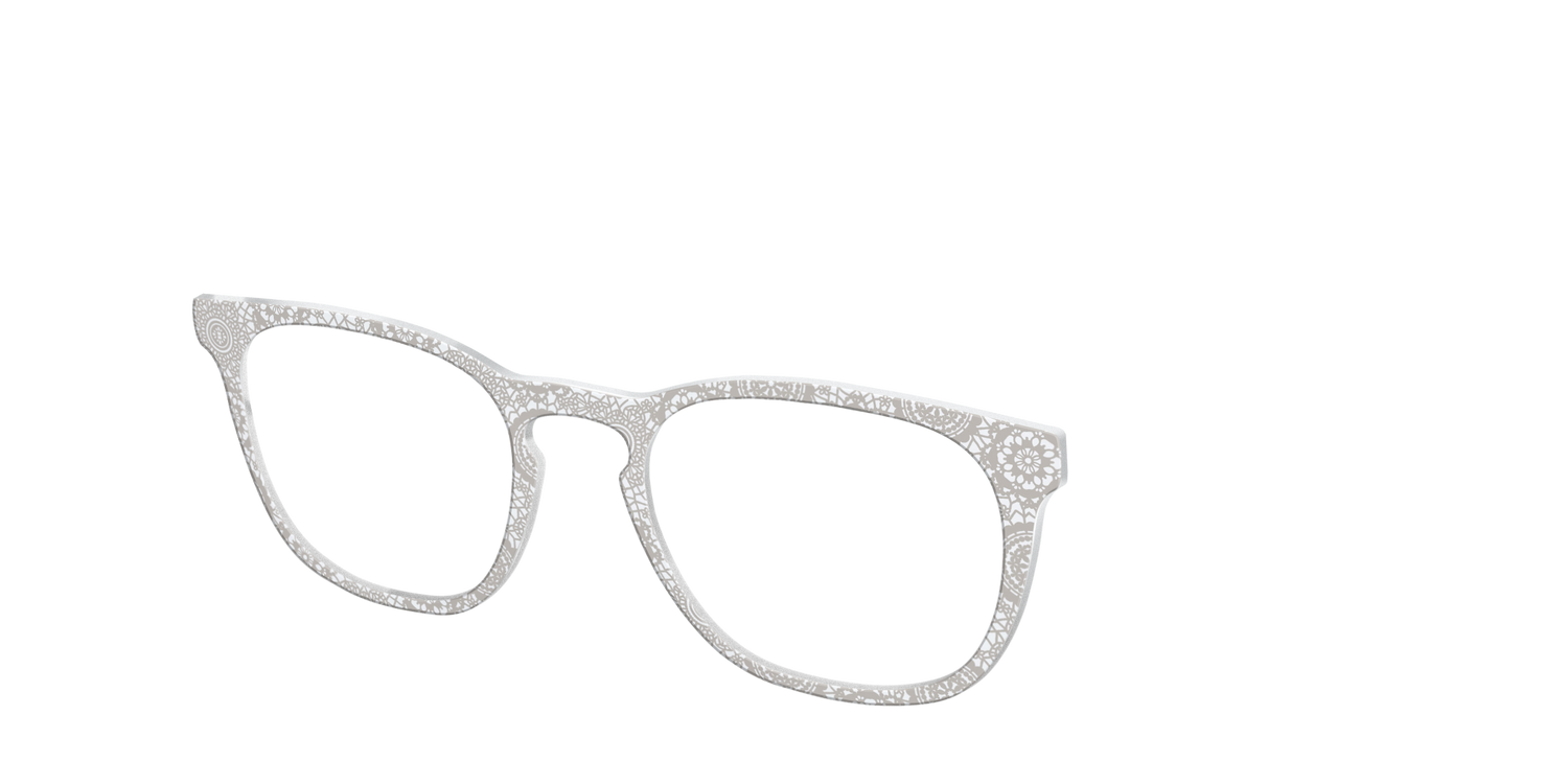 The Taupe Medallion Lace - Angle Top Image - Pair Eyewear