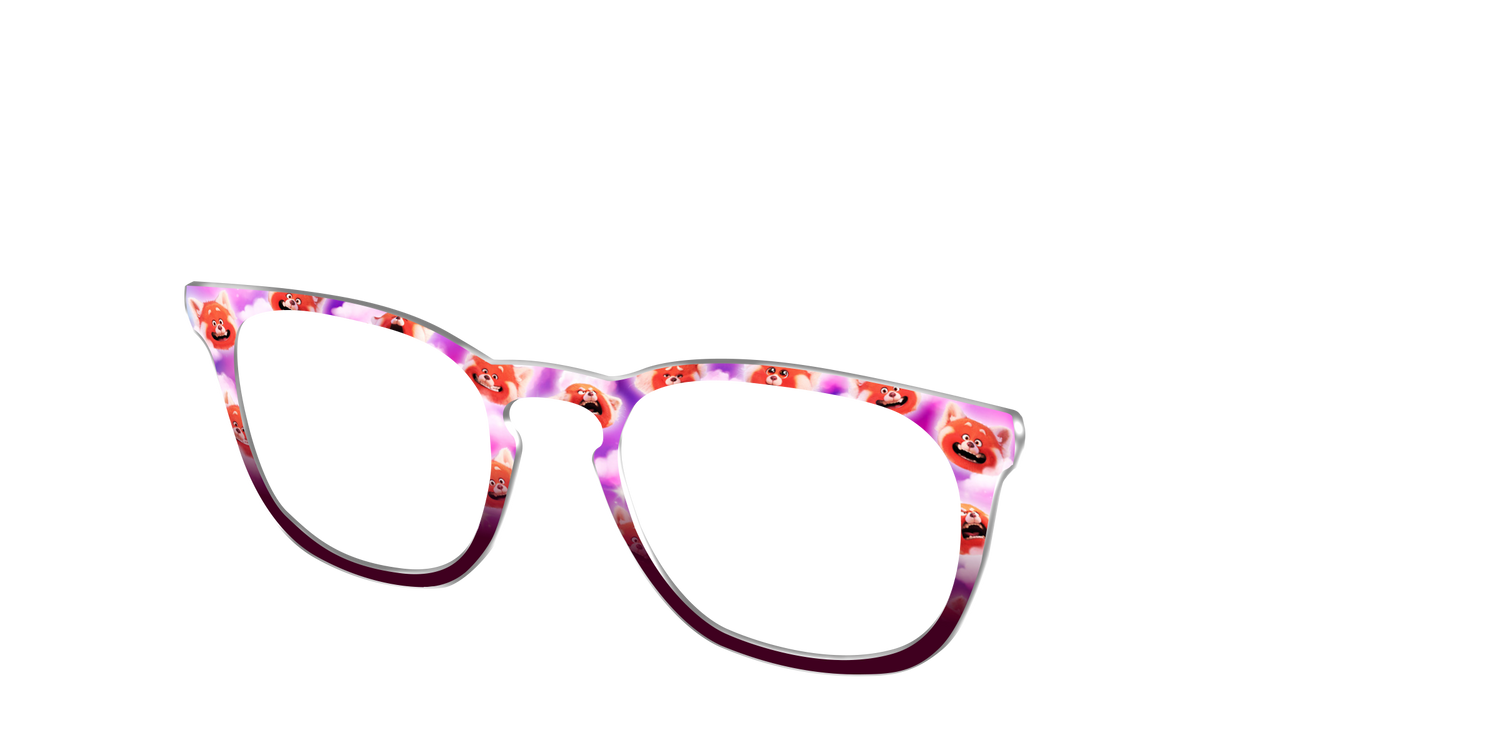 Turning Red - Angle Top Image - Pair Eyewear