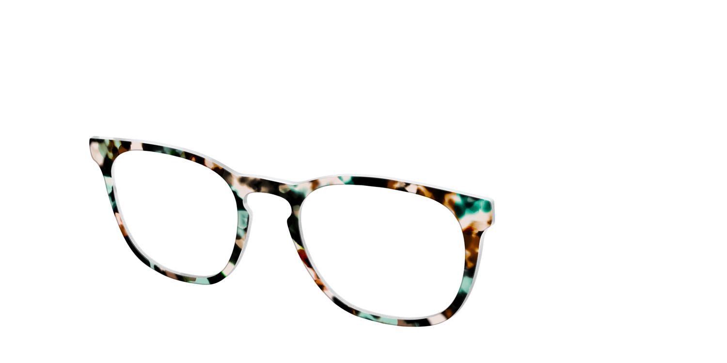 The Twilight Tortoise - Angle Top Image - Pair Eyewear