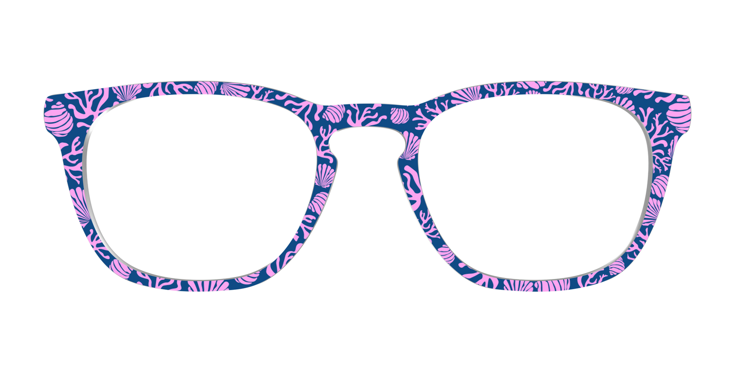 The Two-Toned Coral - Front Top Image - Pair Eyewear