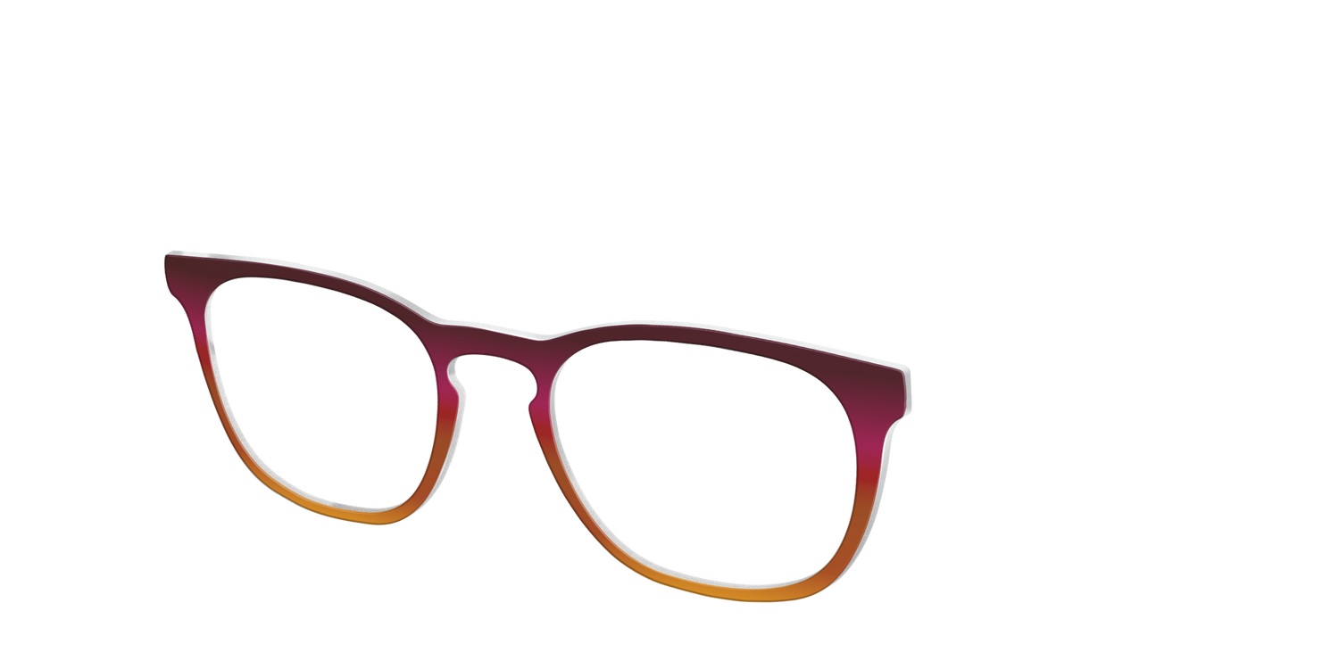 The Umber to Ochre Gradient - Angle Top Image - Pair Eyewear