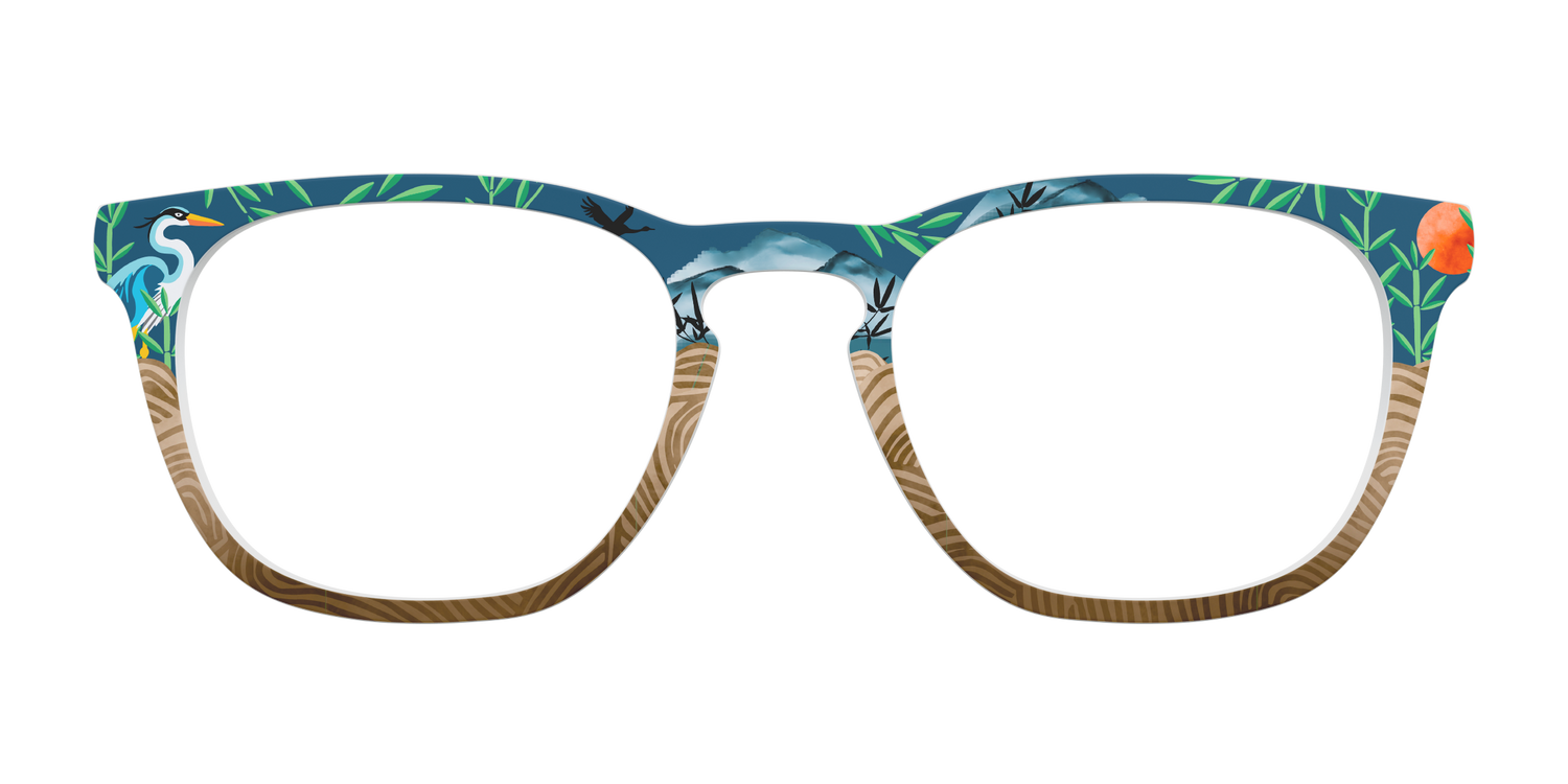 The Zen Garden - Front Top Image - Pair Eyewear