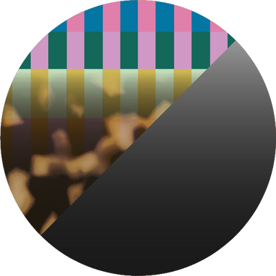 The Polarized Rainbow Gradient Sun Top