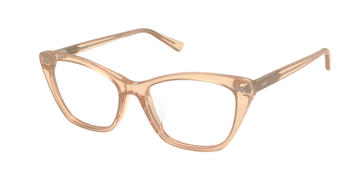 The Wanda - Honey Clear - Secondary Image - Pair Eyewear