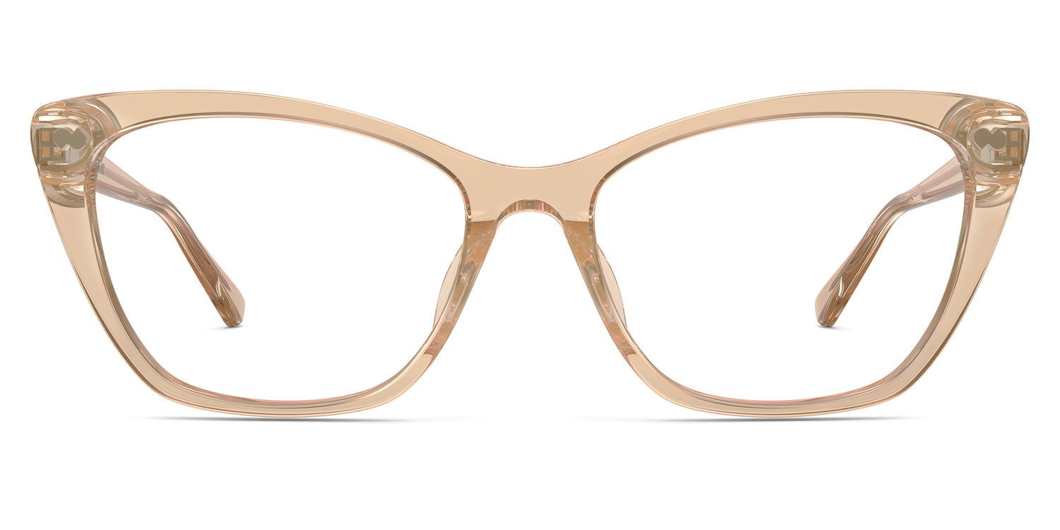 The Wanda - Honey Clear - Carousel1 - Pair Eyewear