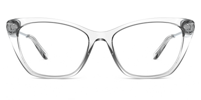 The Wanda - Crystal Clear Acetate Silver Metal - Thumbnail11 - Pair Eyewear
