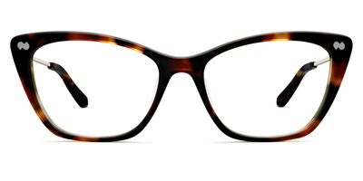 The Wanda - Tortoise Acetate Gold Metal - Thumbnail2 - Pair Eyewear