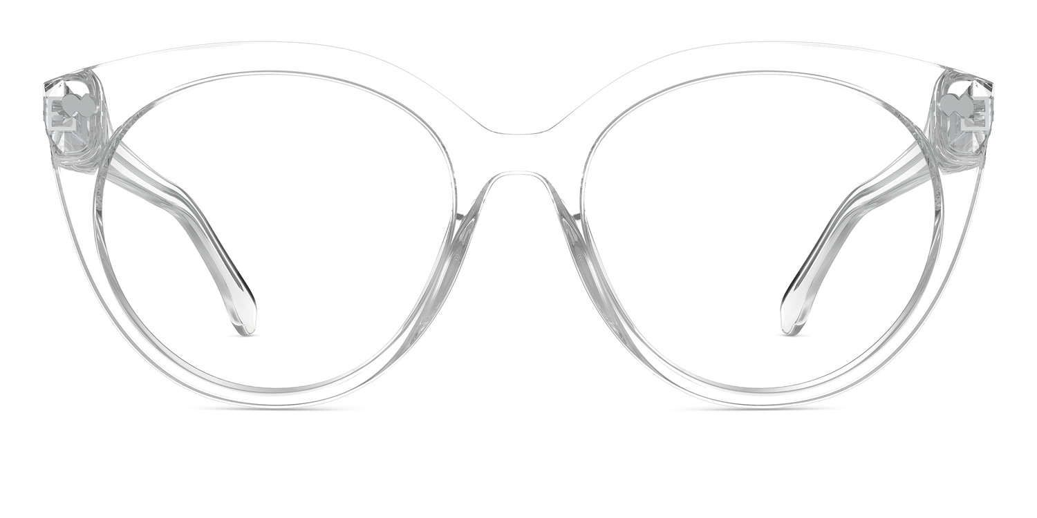 The Zuri - Crystal Clear - Carousel1 - Pair Eyewear