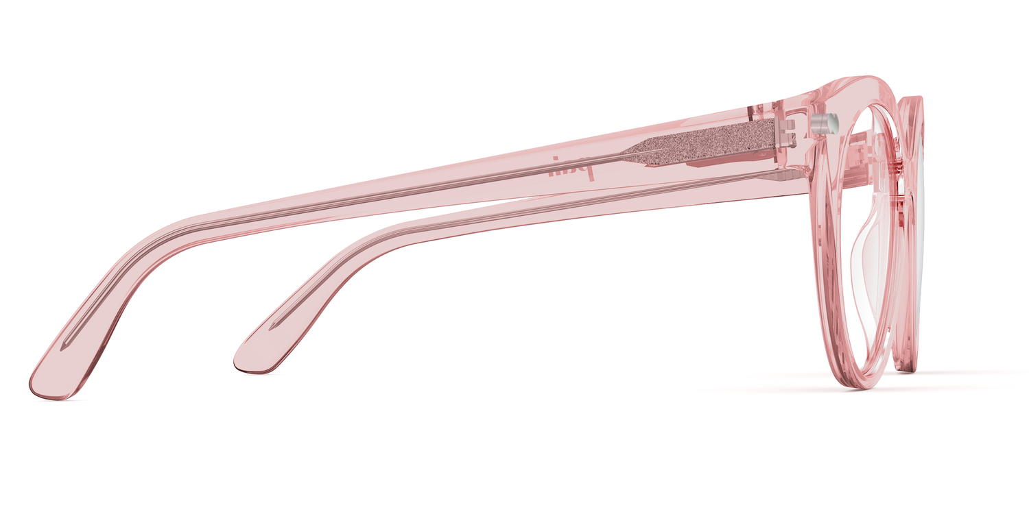 The Zuri - Pink Clear - Carousel3 - Pair Eyewear