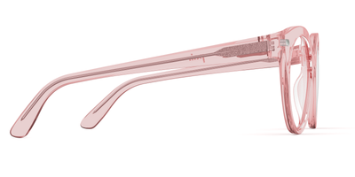 The Zuri - Pink Clear - Thumbnail3 - Pair Eyewear
