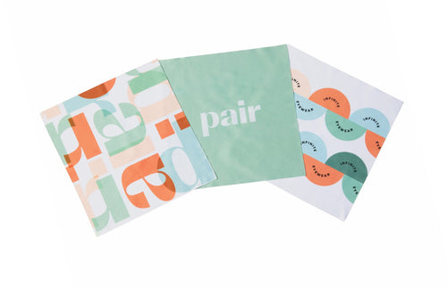 The Pair 3 Piece Cleaning Cloth Set - Pair Eyewear