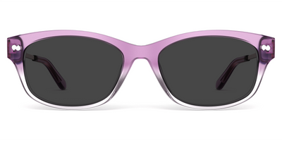 The Addison - Violet Pearlized Gradient Acetate Rose Gold Metal Sun - Thumbnail3 - Pair Eyewear
