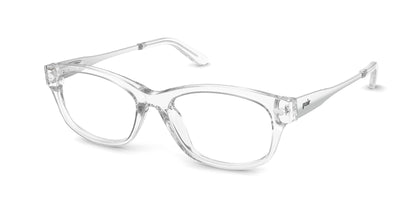 The Addison - Crystal Clear Acetate Silver Metal - Thumbnail1 - Pair Eyewear