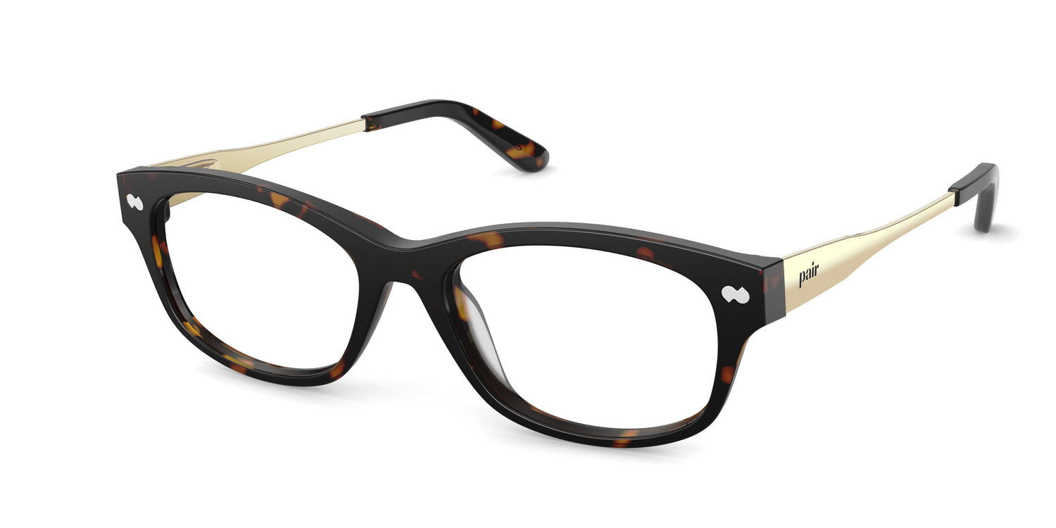 The Addison - Tortoise Acetate Gold Metal - Carousel1 - Pair Eyewear