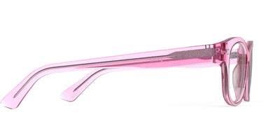 The Addison - Pink Glitter Clear - Thumbnail4 - Pair Eyewear