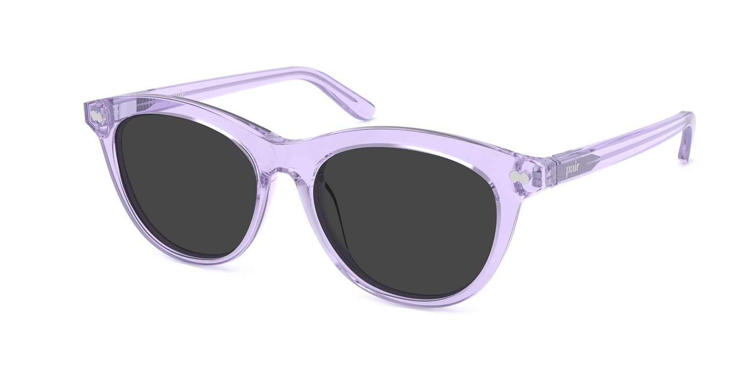 The Brook - Lavender Clear Sun - Carousel9 - Pair Eyewear