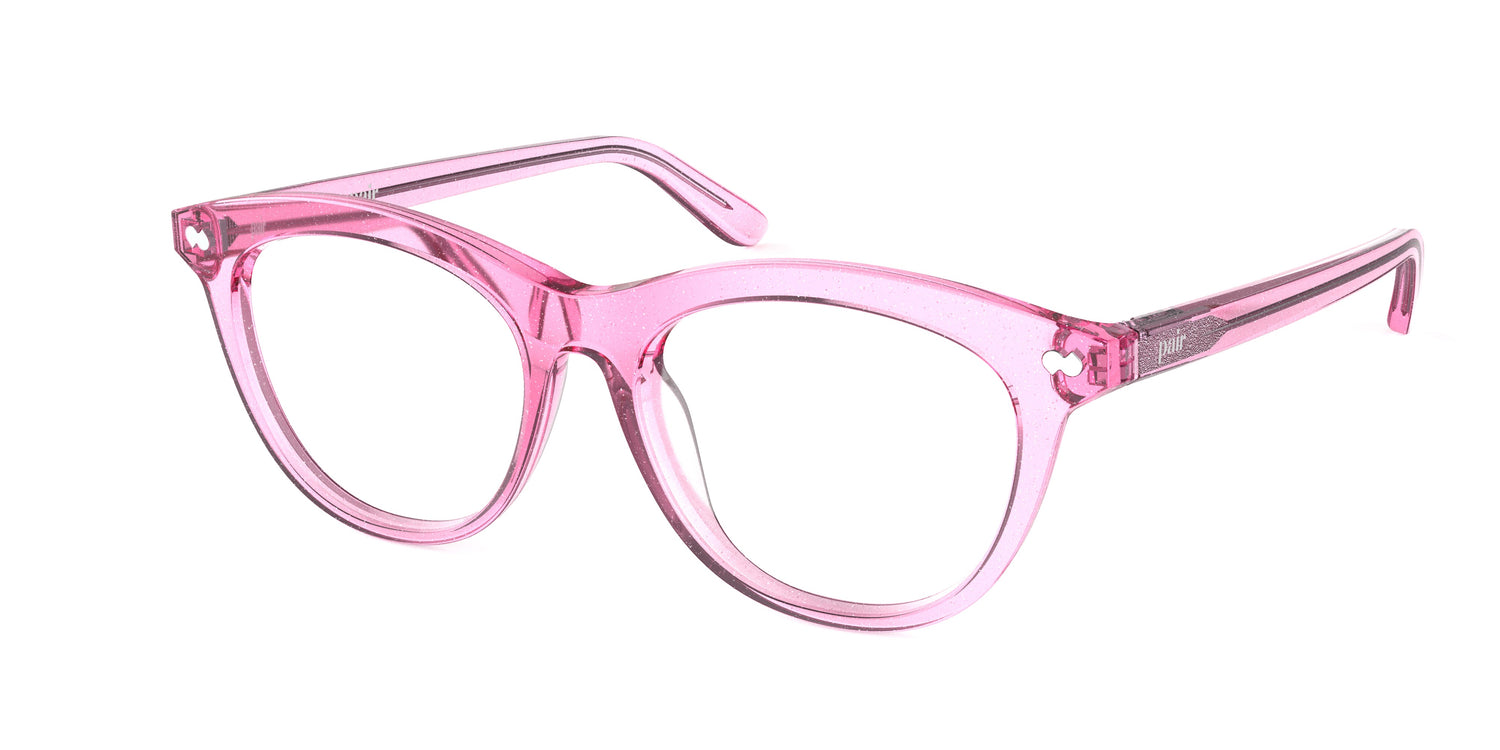 The Brook - Pink Glitter Clear - Carousel3 - Pair Eyewear