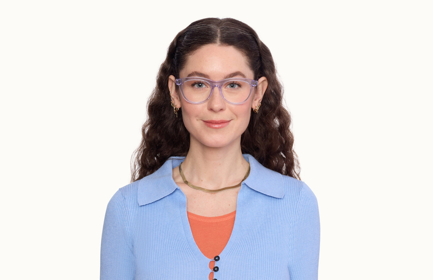 The Brook - Lavender Clear - LifeStyle1 - Pair Eyewear