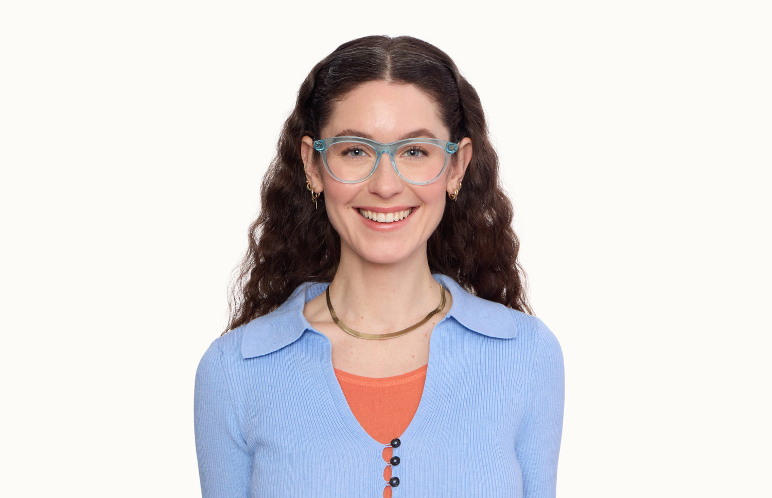 The Brook - Seafoam Clear - LifeStyle1 - Pair Eyewear