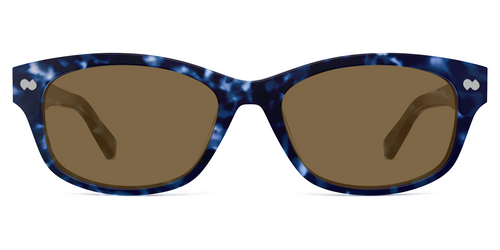 The Addison - Blue Tortoise Sun - Secondary Image - Pair Eyewear