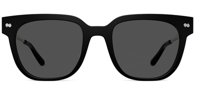 The Murphy - Black Acetate Gold Metal Sun - Thumbnail3 - Pair Eyewear