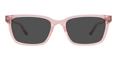 The Larkin - Pink Clear Acetate Rose Gold Metal Sun - Thumbnail3 - Pair Eyewear