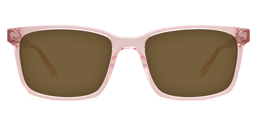 The Kirby - Pink Clear Sun - Secondary Image - Pair Eyewear