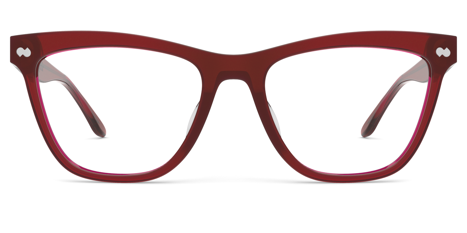 The Harper - Burgundy - Carousel1 - Pair Eyewear