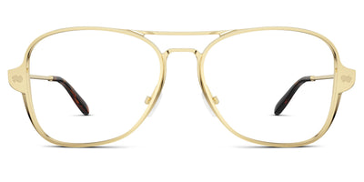 The Vic - Gold Metal - Thumbnail1 - Pair Eyewear