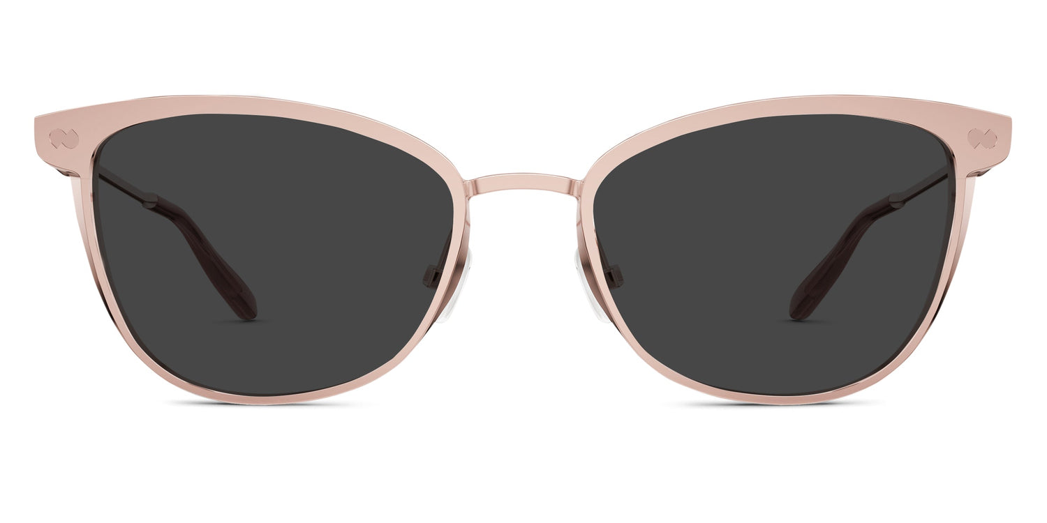 The Georgia - Rose Gold Metal Sun - Carousel1 - Pair Eyewear