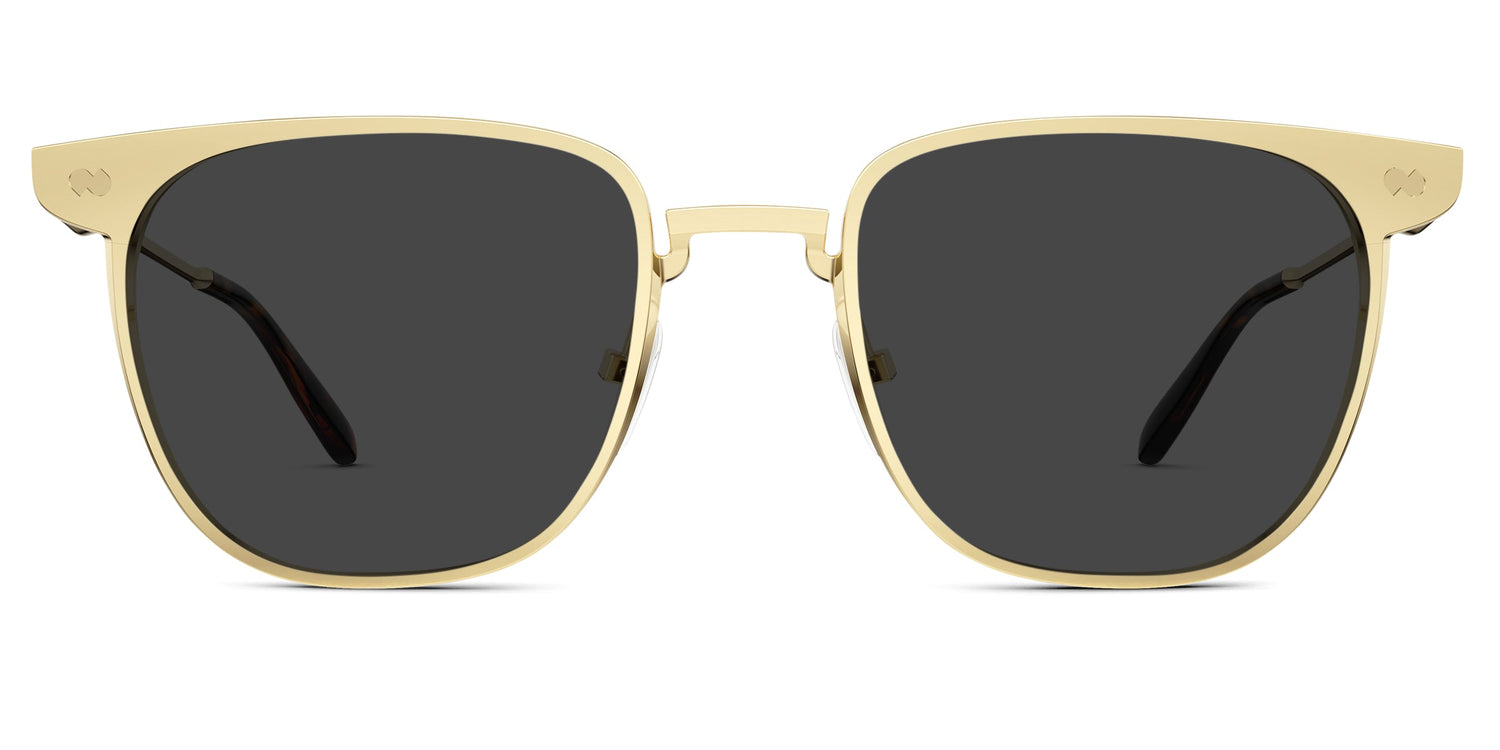 The Nola - Gold Metal Sun - Carousel1 - Pair Eyewear