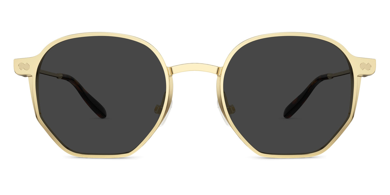The Rowen - Gold Metal Sun - Carousel1 - Pair Eyewear