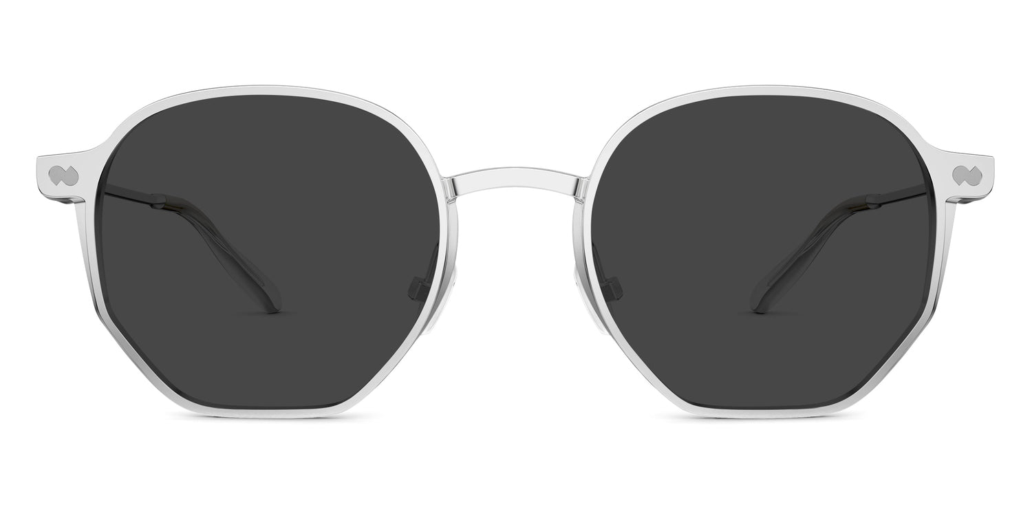 The Rowen - Silver Metal Sun - Carousel1 - Pair Eyewear