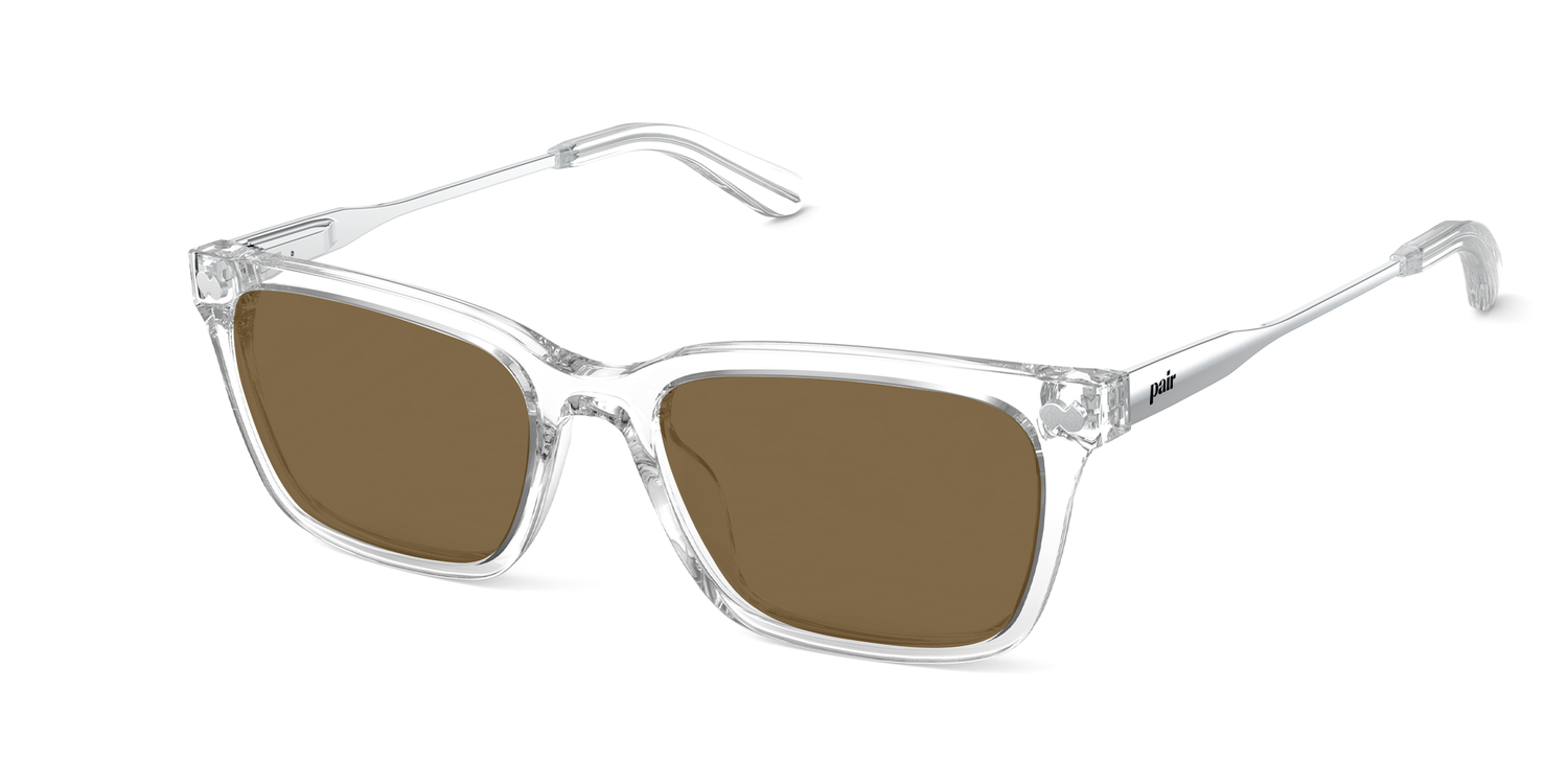 The Larkin - Mixed Material - Lensless - Carousel 2 - Pair Eyewear