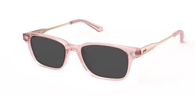 The Finley - Pink Clear Acetate Rose Gold Metal Sun - Thumbnail1 - Pair Eyewear