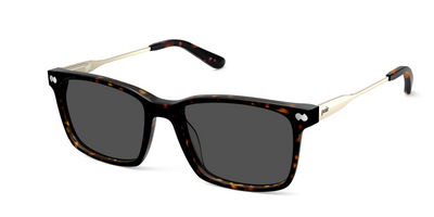 The Kirby - Tortoise Acetate Gold Metal Sun - Thumbnail1 - Pair Eyewear