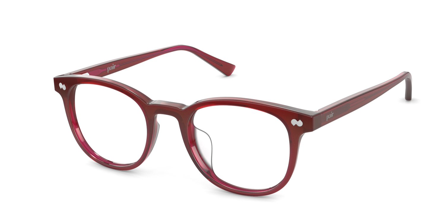 The Reese - Burgundy - Carousel2 - Pair Eyewear