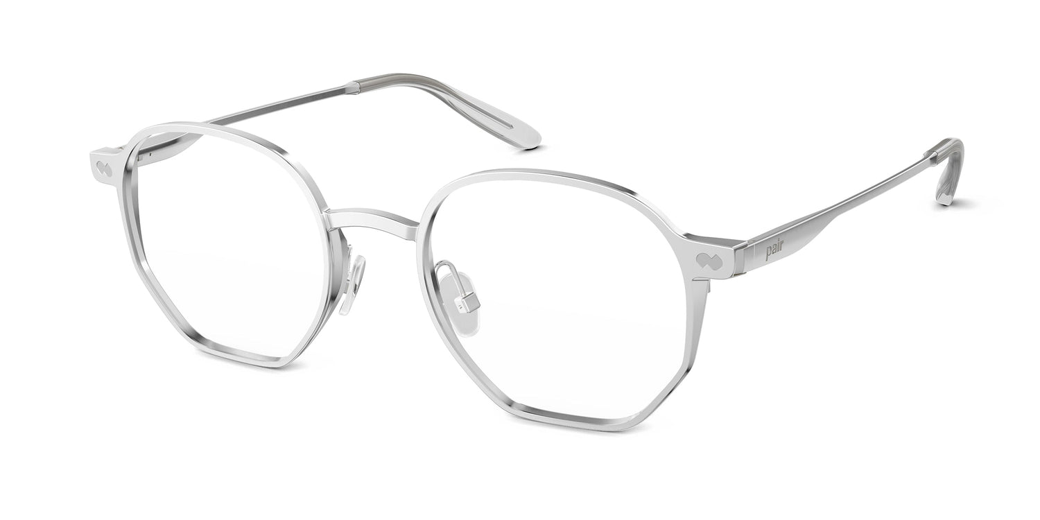 The Rowen - Silver Metal - Carousel2 - Pair Eyewear