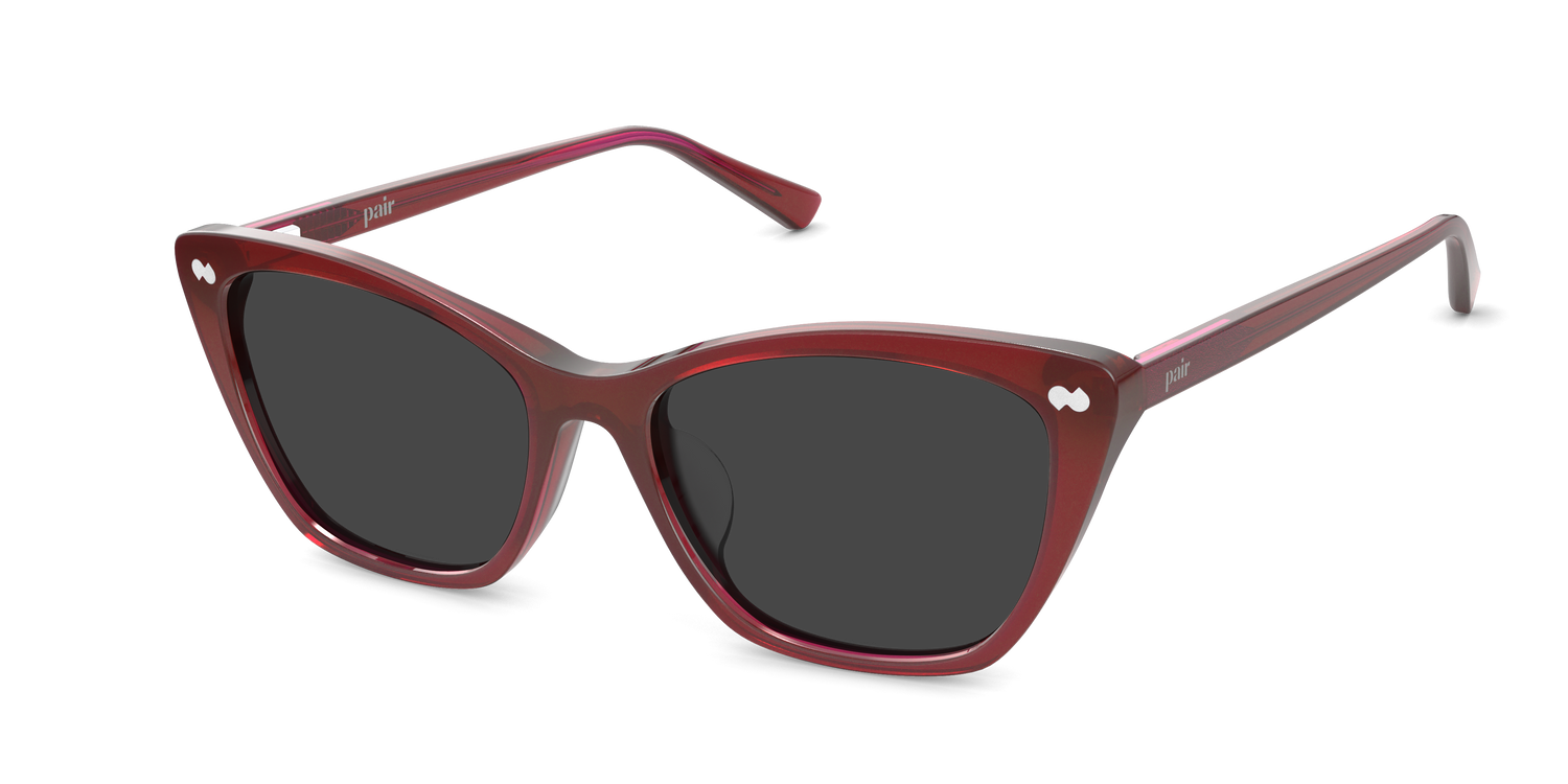 The Wanda - Burgundy Sun - Carousel3 - Pair Eyewear