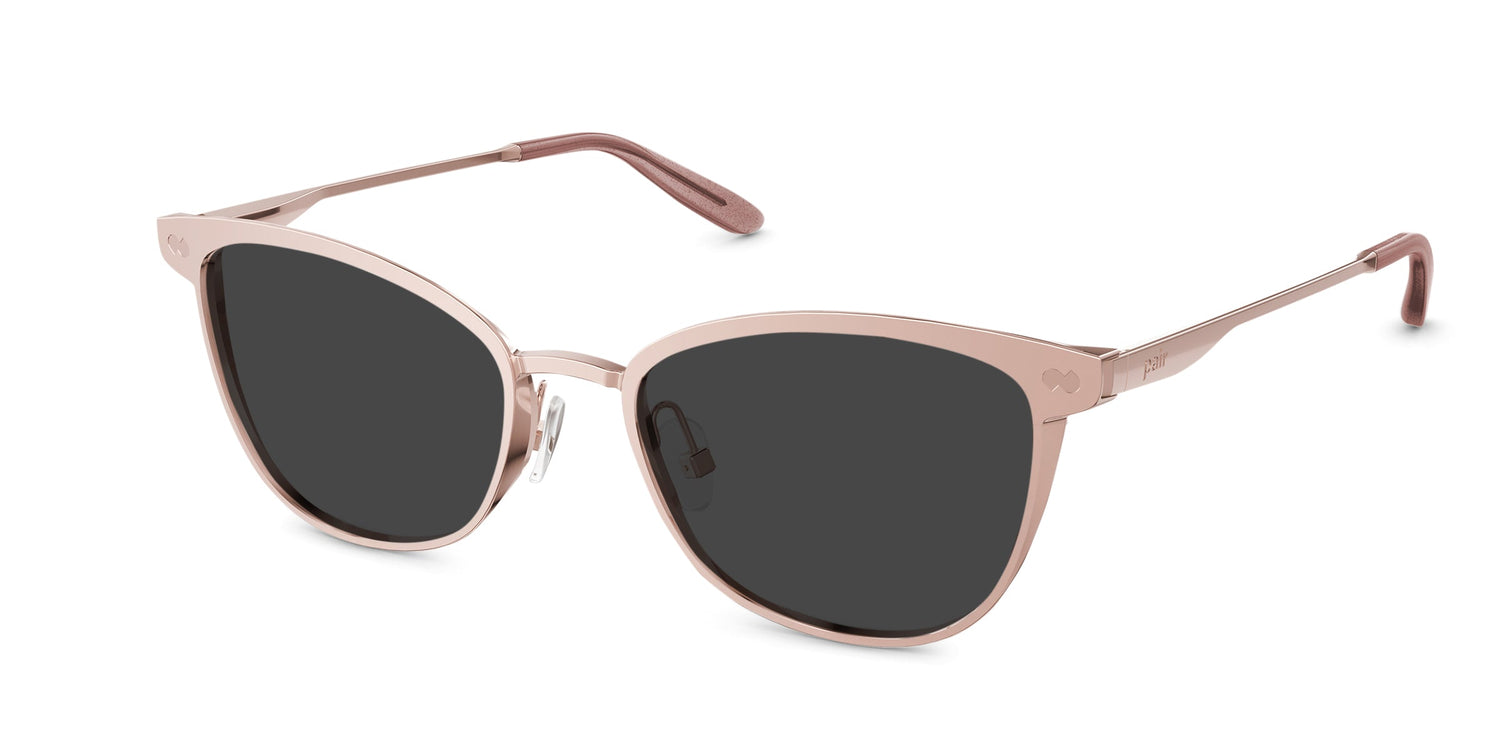 The Georgia - Rose Gold Metal Sun - Carousel3 - Pair Eyewear