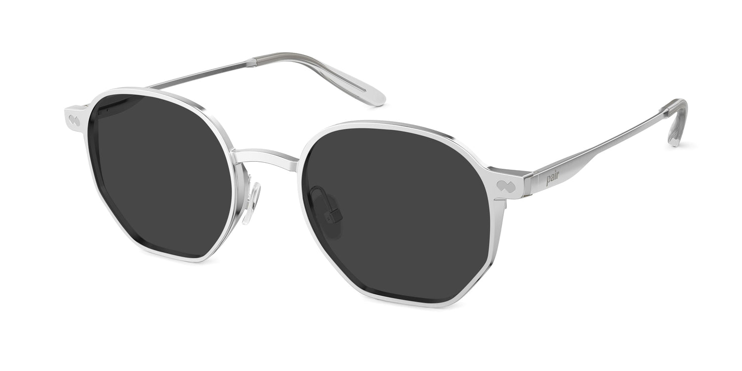 The Rowen - Silver Metal Sun - Carousel3 - Pair Eyewear