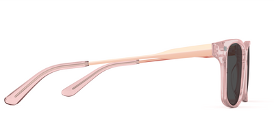 The Kirby - Pink Clear Acetate Rose Gold Metal Sun - Thumbnail5 - Pair Eyewear